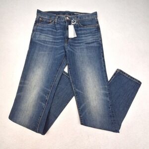Outerknown S.E.A. Jeans Mens 31 x 32 Blue Ambassador Slim Fit Organic Cotton NEW